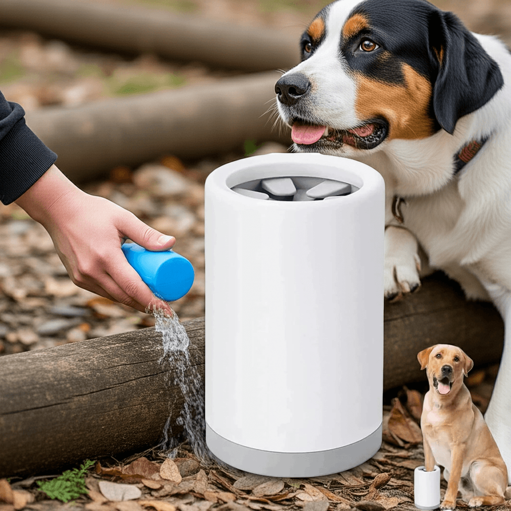 Limpiador de Patas para Perros – Silicona Médica, Portátil y Fácil de Usar